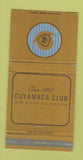 Matchbook Cover - Cuyamaca Club San Diego CA WEAR 30 Strike