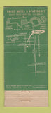 Matchbook Cover - Amigo Motel Apartments San Francisco CA WEAR 21 Strike Feature