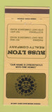 Matchbook Cover - Russ Lyon Real Estate Phoenix Scottsdale AZ 30 Strike