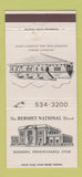 Matchbook Cover - Hershey National Bank PA 30 Strike