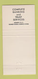 Matchbook Cover - National Savings Trust Washington DC 30 Strike