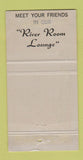 Matchbook Cover - Lord Beaverbrook Hotel Fredericton NB WEAR 30 Strike
