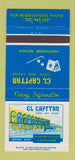 Matchbook Cover - El Capitan Lodge Casino Hawthorne NV 30 Strike
