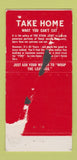 Matchbook Cover - Don Stampler's Steak Joynt New York City WEAR 30 Strike
