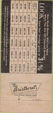Matchbook Cover - First Federal Savings Loan Sanford NC  30 Strike