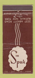 Matchbook Cover - The Spur Buffalo NY Restaurant 30 Stick