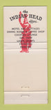 Matchbook Cover - Indian Head and Shadow Lake North Woodstock NH 30 Strike