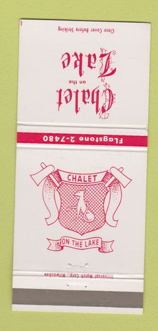 Matchbook Cover - Chalet on the Lake Port Washington WI 30 Strike