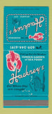 Matchbook Cover - Hackney's Seafood Restaurant Atlantic City NJ 30 Strike