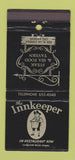 Matchbook Cover - Innkeeper Restaurant Los Angeles CA 30 Strike