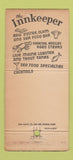 Matchbook Cover - Innkeeper Restaurant Los Angeles CA 30 Strike