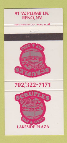 Matchbook Cover - Lakeside Plaza Reno NV 30 Strike