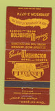 Matchbook Cover - Booker Washington Hotel St Louis MO 30 Strike