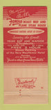 Matchbook Cover - Fan and Bill's Restaurant Washington DC 30 Strike