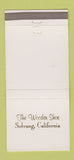 Matchbook Cover - The Wooden Shoe Solvang CA 30 Strike