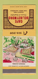 Matchbook Cover - Cafe Del Rey Moro San Diego CA 30 Strike