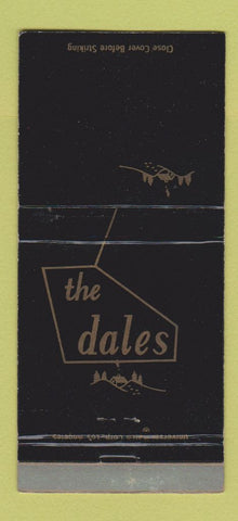 Matchbook Cover - The Dales Los Angeles CA 30 Strike