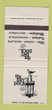Matchbook Cover - Dry Dock Restaurant Akron OH Indianapolis IN 30 Strike