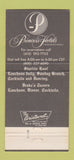 Matchbook Cover - Sir Francis Drake Hotel San Francisco CA 30 Strike
