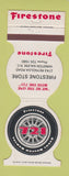 Matchbook Cover - Firestone Tires Winston Salem NC