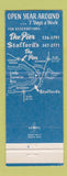 Matchbook Cover - The Pier Stafford's Harbor Springs Petoskey MI