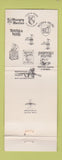 Matchbook Cover - Barclay Jack's Restaurant Oakland CA Tempe AZ WEAR
