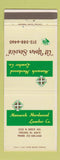 Matchbook Cover - Monarch Hardwood Lumber Chicago IL
