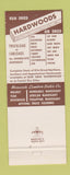 Matchbook Cover - Monarch Hardwood Lumber Chicago IL