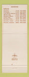 Matchbook Cover - Oakwood Garden Apartments Anaheim Coronado Mission Bay CA