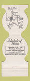 Matchbook Cover - Benjamin's Restaurant Taunton MA WEAR