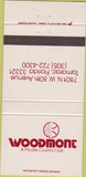 Matchbook Cover - Woodmont Country club golf Tamarac FL 30 Strike
