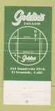 Matchbook Cover - Goldie's Cafe Bar El Segundo CA girlie 30 Strike