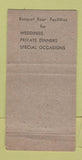 Matchbook Cover - Lyons' Restaurant Sault Ste Marie ON girlie WEAR 30 Strike