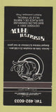 Matchbook Cover - Restaurant Nancy Ville St Pascal QC girlie #2 30 Strike