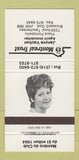 Matchbook Cover - Montreal Trust Janyne Vachon Brossard QC 1984 30 Strike