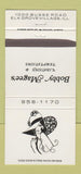 Matchbook Cover - Bobby Magee's Restaurant Elk Grove Village IL girlie 30 Strike