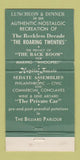 Matchbook Cover - Rod's 1920's Road House West Orange NJ girlie WEAR 30 Strike