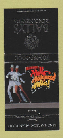 Matchbook Cover - Bally's Casino Reno NV Atlantic City Las Vegas 30 Strike