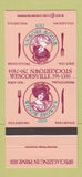 Matchbook Cover - Widow Brown's Inn girlie Stockertown Wescoeville PA 30 Strike