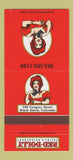 Matchbook Cover - Red Dolly Casino Restaurant Black Hawk Colorado 30 Strike
