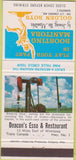 Matchbook Cover - Deacon's Esso oil gas Winnipeg MB 30 Strike