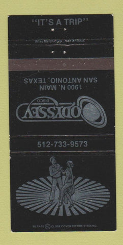 Matchbook Cover - Odyssey Disco San Antonio TX 30 Strike