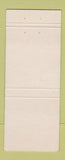 Matchbook Cover - Madan K Bodalina Election South Africa