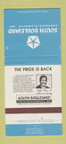 Matchbook Cover - South Boulevard Chrysler Pontiac Charlotte NC 30 Strike