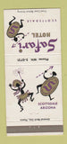 Matchbook Cover - Safari Hotel Scottsdale AZ 30 Strike