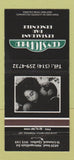 Matchbook Cover - Crystopher Restaurant St Leonard QC girlie 30 Strike