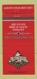 Matchbook Cover - Alton Belle Casino Alton IL girlie 30 Strike