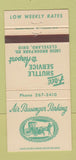Matchbook Cover - Air Passenger Parking Cleveland OH 30 Strike