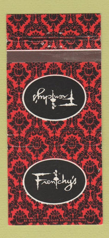 Matchbook Cover - Frenchy's girlie Restaurant Milwaukee WI 30 Strike