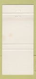 Matchbook Cover - US Presidents Diamond Herbert Hoover 30 Strike